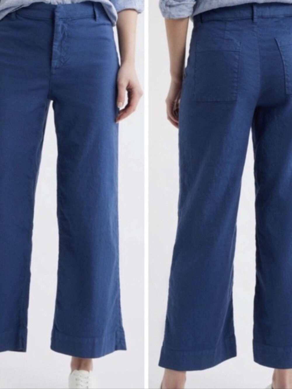 Wexford Wide-Leg Linen Pant